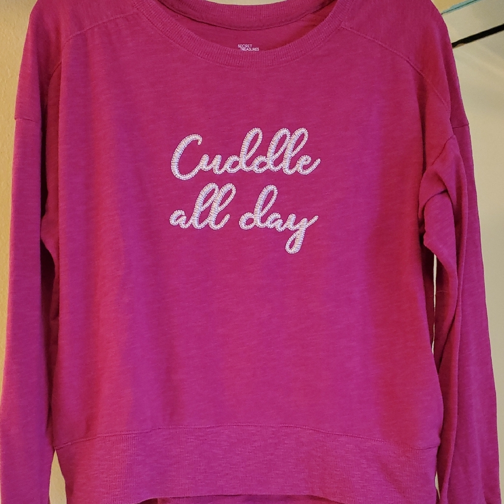 Secret Treasures Fuchsia Top Sz L